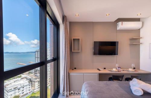 Centro Apartamento | MHFA - Studios em Prédio Luxuoso com Vista Mar