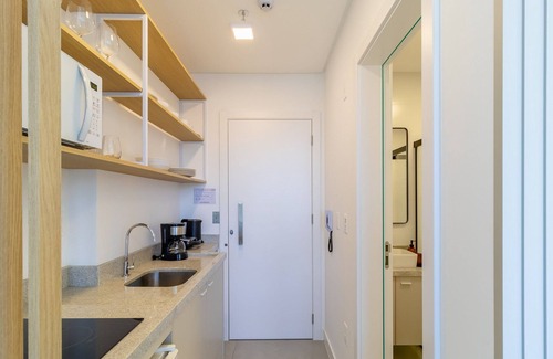 Centro Apartamento | MHFBs Edifício Moderno piscina vista mar