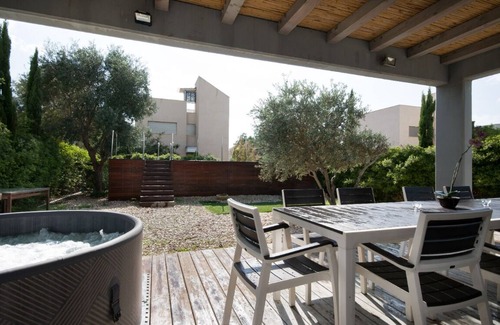 Caesarea Villa | Mi Alma Villa - Villa increíble, a 150 metros de la playa, piscina, jacuzzi, barbacoa, etc.