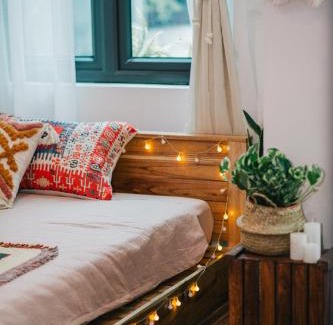 Dong Da Apartamento | MiaCasaHanoi - King Bed - Free laundry - Netflix & Rooftop Chill