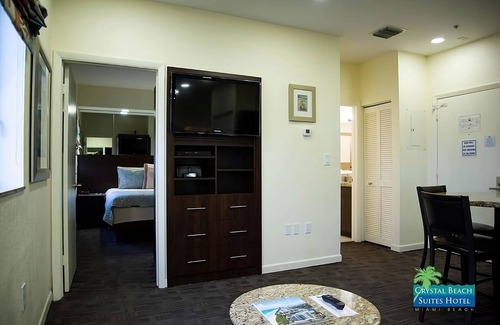 North Beach Hotel | Suite BR de 1 BR para 5, edificio frente al mar, piscina