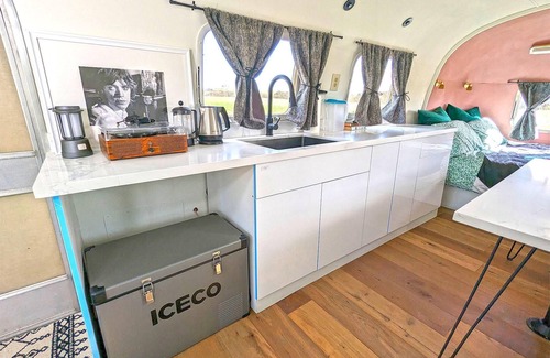 Paso Robles Alquiler De RV | Mick Jagger Trailer - Mick Jagger Themed Airstream On Vineyard