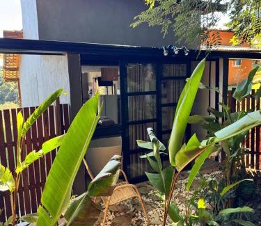 Monte Alegre do Sul Cabina | Micro casa quintal privativo, banheira de imersão