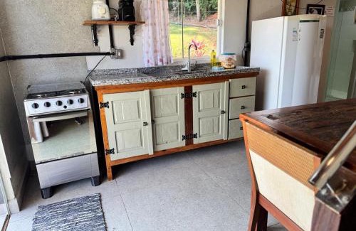 Monte Alegre do Sul Cabina | Micro casa quintal privativo, banheira de imersão