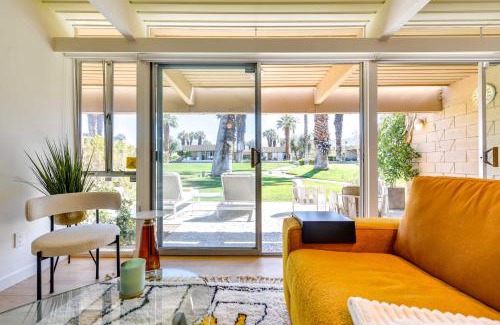 Palm Desert Apartamento | Mid-Century El Paseo Condo in Iconic Sandpiper!