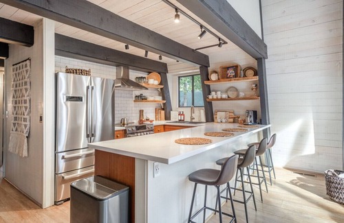 Truckee Cabina | Mid Century Modern A-Frame Cabin at Northstar