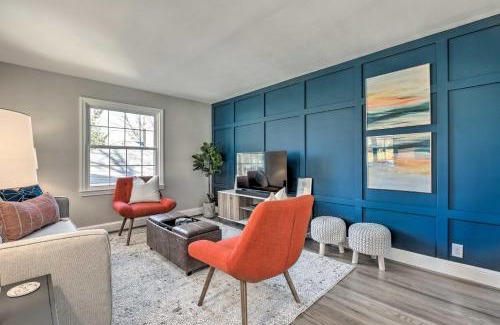 Winston - Salem Casa | Mid-Century Modern Cottage in Ardmore Area!