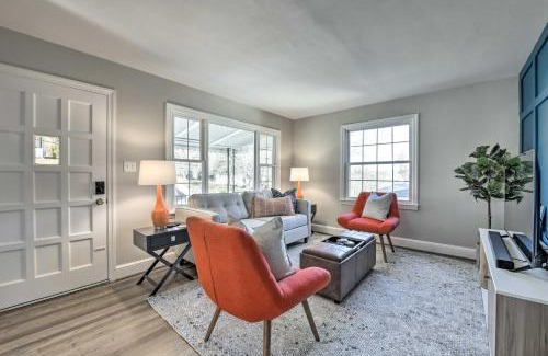 Winston - Salem Casa | Mid-Century Modern Cottage in Ardmore Area!