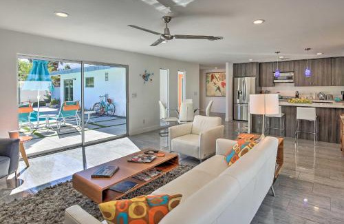 Palm Desert Casa | Mid-Century Modern Oasis, 1 Mile to El Paseo!