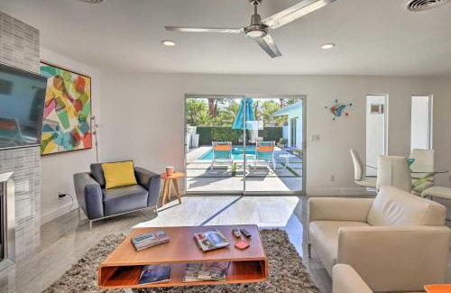 Palm Desert Casa | Mid-Century Modern Oasis, 1 Mile to El Paseo!