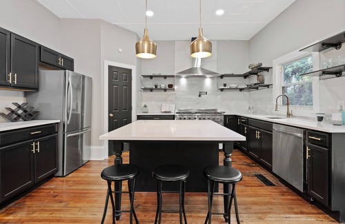 Covington Mill Casa | Midnight Sanctuary at Mystic Falls - 3 Bed 2.5 BA Home 1 mi to Covington Square
