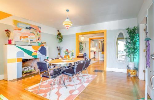 New Era Park Casa | Midtown Oasis w BBQ Deck Games and Artistic Vibes