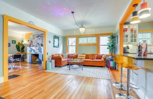 New Era Park Casa | Midtown Oasis w BBQ Deck Games and Artistic Vibes