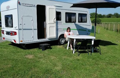 Westerkoog Otro | Mietwohnwagen auf dem Campingplatz Westerkoog bei Büsum