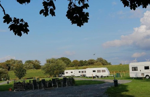 Westerkoog Otro | Mietwohnwagen auf dem Campingplatz Westerkoog bei Büsum
