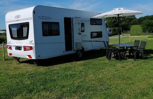 Westerkoog Otro | Mietwohnwagen auf dem Campingplatz Westerkoog bei Büsum