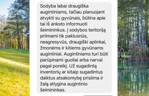 Alytus county Casa | Milkės Karibai - poilsio namelis su sauna ir kubilu