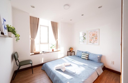 Quy Nhon Apartamento | MILKY APARTMENT - 3 Phòng Ngủ, View biển, 5P Ra Biển