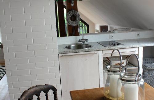 Horn-Bad Meinberg Apartamento | Mill & Co - Una cabaña en las paredes rústicas de un antiguo molino de agua