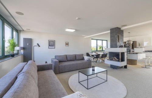 Wattenscheid Apartamento | MILPAU Bochum1 - Zentrales Luxus-Penthouse 160qm - Kamin - Parkplatz