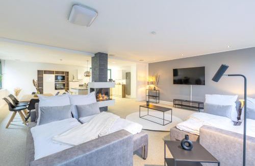 Wattenscheid Apartamento | MILPAU Bochum1 - Zentrales Luxus-Penthouse 160qm - Kamin - Parkplatz