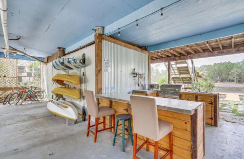 Florida Panhandle Casa | Milton Waterfront Home with Dock and Outdoor Kitchen!