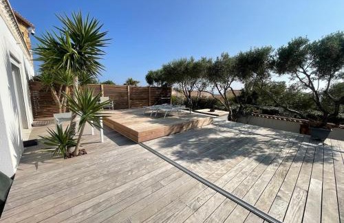 Ensues-la-Redonne Villa | Mini Villa avec Piscine Vue Mer