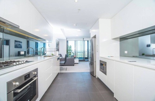 Wentworth Point Apartamento | Minimalism modern 1bdr apt waterview P Coles