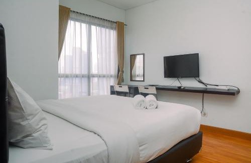 Senayan Apartamento | Minimalist and Strategic 1BR at Tamansari Semanggi Apartment By Travelio