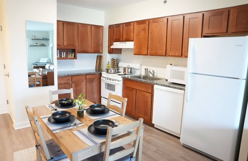 West Bronx Condominio | Minimalist Mid Century Modern