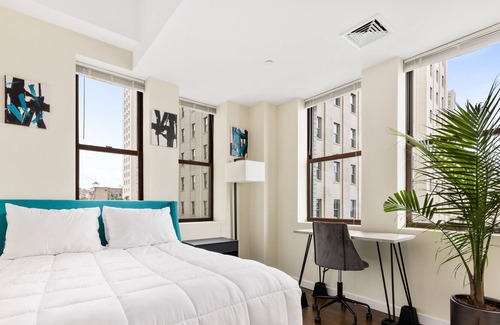 Bergen Condominio | Minutes to NYC 1BD/BA Panoramic Views of NYC