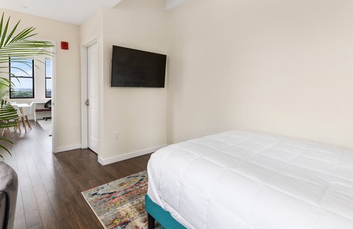 Bergen Condominio | Minutes to NYC 1BD/BA Panoramic Views of NYC