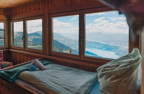 Millstatt Otro | Mirnock - 6-bett Familienzimmer mit Ostbalkon - Alexanderhütte