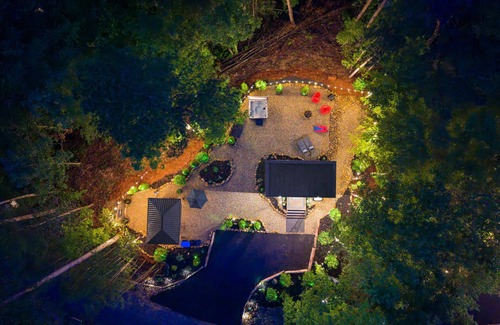 Caton Cabina | Mirror Cabin-Private-Hot Tub-FirePit-Luxury