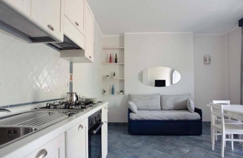 Villammare Apartamento | Mirto Apartment located inside the Residence le Ruve Bianche with swimming pool and private beach
