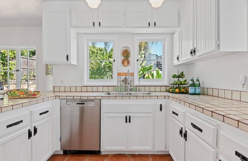 Mission Canyon Casa | Mission View - Historic Spanish Style Charmer w/ Panoramic Views