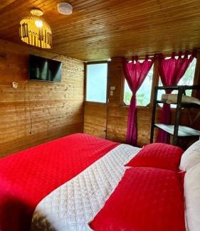 Santa Rosa de Cabal Casa | MO Cabaña Bosque Encantado a pocos minutos de los Termales de Santa Rosa de Cabal