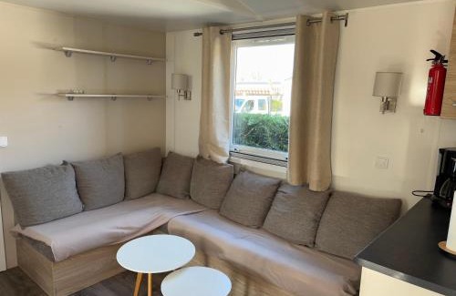 Les Mathes Otro | Mobil-home 40m2, camping les Charmettes 4 étoiles La Palmyre 4-6 personnes-2 chambres dont 1 suite parentale-2 salles de bain