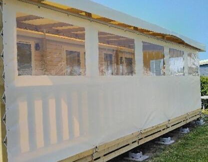 Ouistreham Otro | mobil home 6-8 personnes piscine toboggan