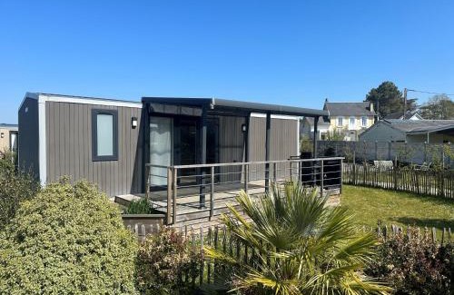Jullouville Casa | Mobil-home 6 pers, 3 chambres, piscine chauffée, plage à 200m, terrasse couverte - FR-1-361A-12