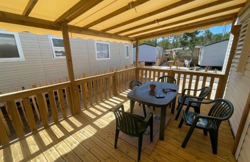 Lacanau-Ocean Complejo | Mobil home avec terrasse