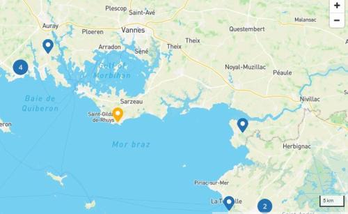 Saint-Jacques Complejo | Mobil Home les pieds dans l'eau