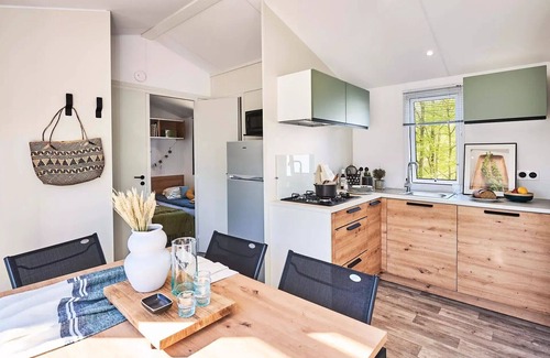 Sadirac Casa | Mobil-Home Modulo 4 Zimmer 6/8 Personen Klimaanlage + TV