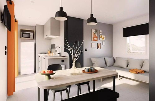 Vic-sur-Aisne Casa | Mobil-home Terrasse Lounge