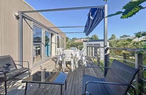 Jullouville-les-Pins Casa | Mobil-home spacieux 6 pers, 3 ch, 2 sdb, proche plage - FR-1-361A-98