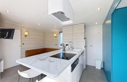 Jullouville-les-Pins Casa | Mobil-home spacieux 6 pers, 3 ch, 2 sdb, proche plage - FR-1-361A-98