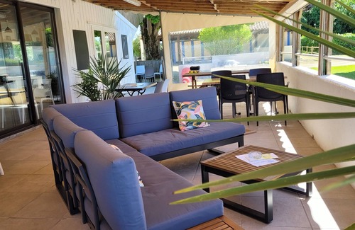 Barzan Casa | Mobile home 4 pers 23m² + terrace