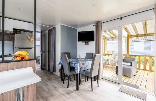 Saint-Jean-de-Monts Alquiler De RV | Casa móvil 'Mobil-home Saint Jean De Monts' con piscina compartida, terraza privada y Wi-Fi