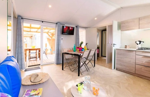 Asserac Casa | Mobilheim Premium Sable Seite 4 Teile 6 Personen + TV