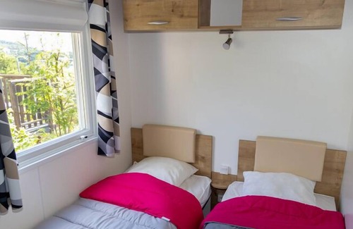Chorges Casa | Casas móviles para 6 personas con vista al lago en Residence L'Ecrin du Lac